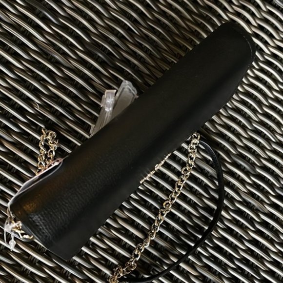 Kate Spade Chain Wallet Crossbody Clutch Black - Picture 5 of 14